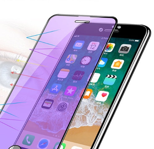 Side view of Magnetic Flip Over Tempered Glass Case with metal frame