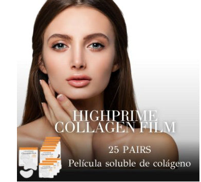 Open container showing Collagen Water-soluble Facial Mask formula