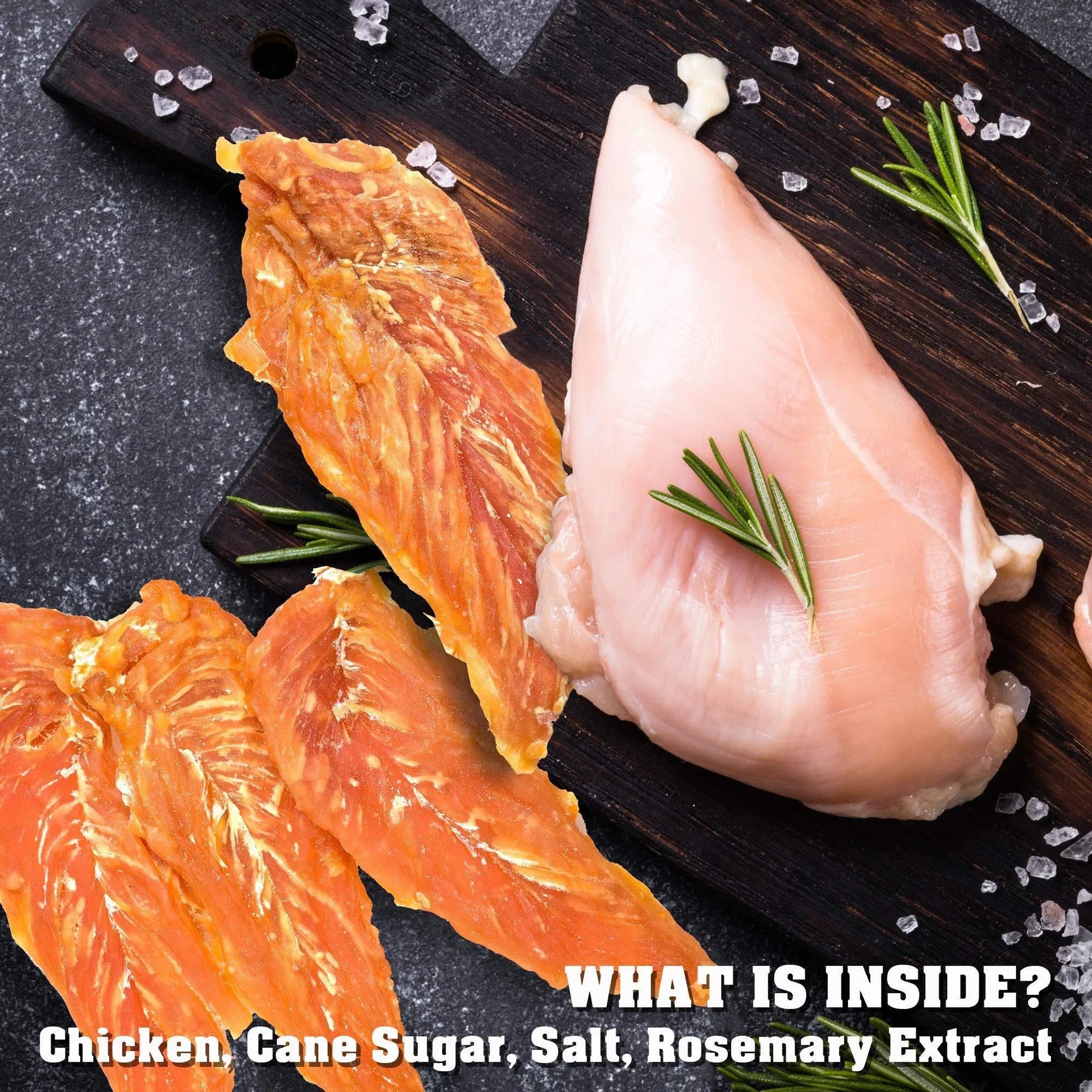 Healthy Human Grade Chicken Jerky Dog Treats for training