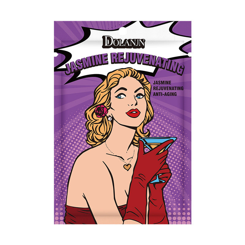 Open container showing creamy texture of Moisturizing and Soothing Facial Mask