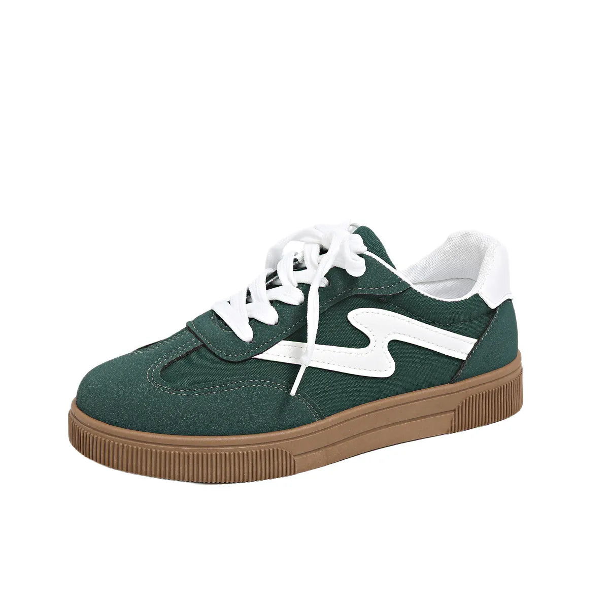 Casual outfit styled with Lace Up Platform Sneakers