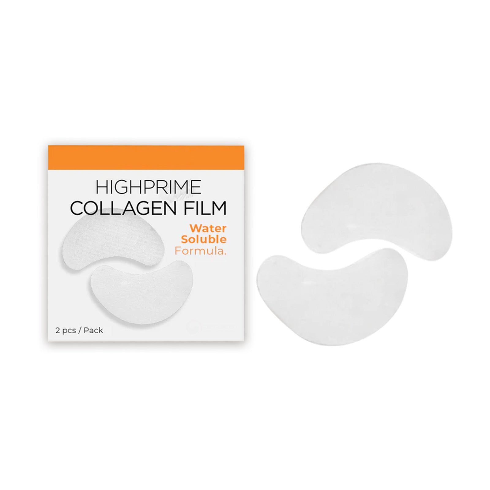 Close-up of Collagen Water-soluble Facial Mask texture