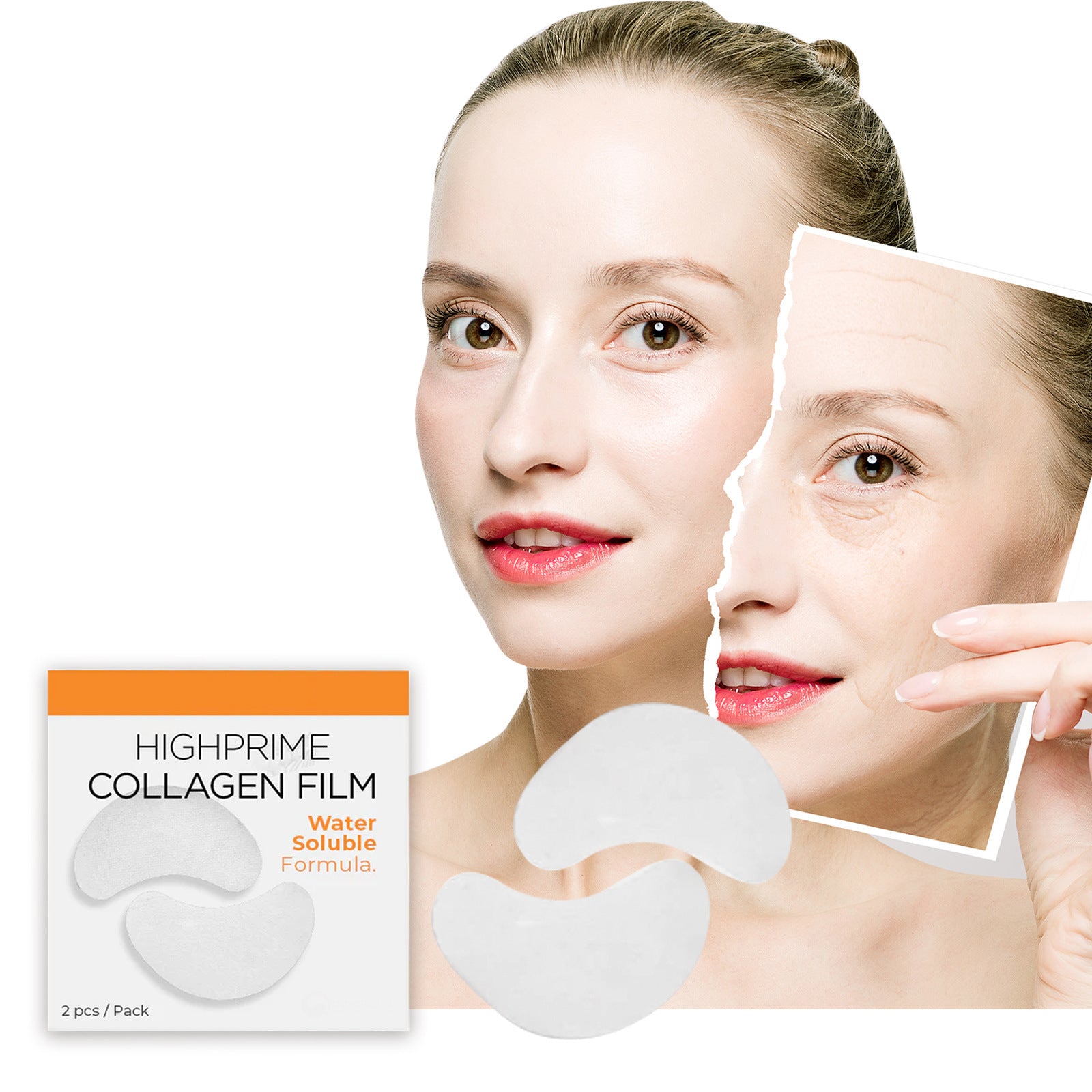 Smooth creamy texture of Collagen Water-soluble Facial Mask