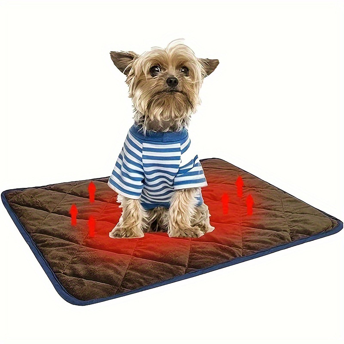 Dog Cat Bed, Cat Dog Non-Slip Mat, Extra Warm Thermal Pet Pad  Self-Heating Cat Mat