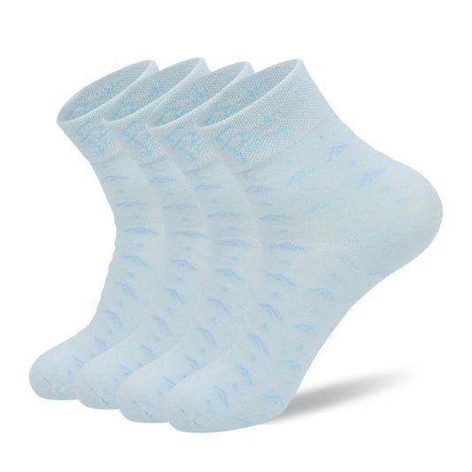 Men's & Women's Cotton Crew Socks, Multiple Styles And Colors, Soft, Breathable, For Casual Or Sports Wear(Twelve Pairs)