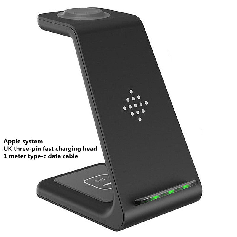 3 in 1 Fast Charging Station Wireless Charger Stand Quick Charge Dock