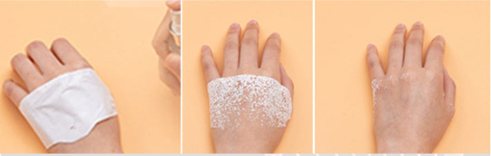 Collagen Firming and Hydrating Facial Mask texture close-up