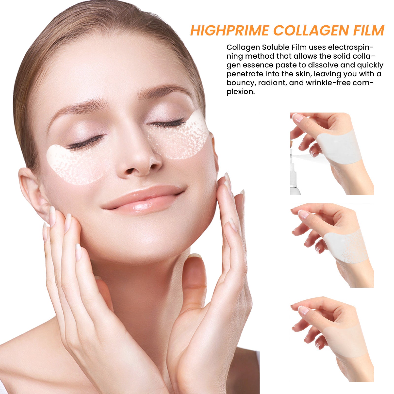 Collagen Water-soluble Facial Mask for hydrated and firm skin