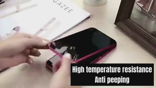 Phone Case Anti-peep Magnetic Protective Shell Magnetic Privacy Glass Case For Phone